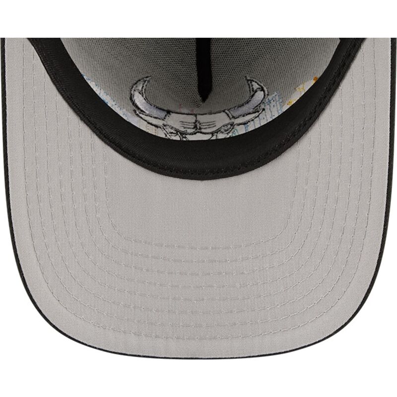 kepsar-bojd-svart-snapback-9fifty-a-frame-precurved-skyline-fran-chicago-bulls-nba-av-new-era