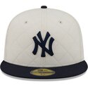 kepsar-platt-vit-justerad-59fifty-checkered-fran-new-york-yankees-mlb-av-new-era