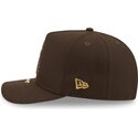 kepsar-bojd-brun-snapback-9fifty-a-frame-precurved-visor-pin-fran-chicago-white-sox-mlb-av-new-era
