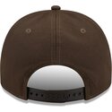 kepsar-bojd-brun-snapback-9fifty-a-frame-precurved-visor-pin-fran-chicago-white-sox-mlb-av-new-era