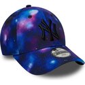 kepsar-bojd-flerfargad-snapback-for-barn-9forty-all-over-print-space-fran-new-york-yankees-mlb-av-new-era