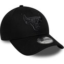 kepsar-bojd-svart-justerbart-band-9forty-team-outline-fran-chicago-bulls-nba-av-new-era