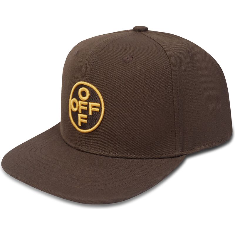 kepsar-platt-brun-snapback-off-embroidered-twill-av-l-ab-c-o-off-white