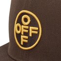 kepsar-platt-brun-snapback-off-embroidered-twill-av-l-ab-c-o-off-white
