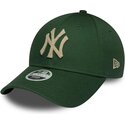 kepsar-bojd-gron-justerbart-band-9forty-metallic-fran-new-york-yankees-mlb-av-new-era