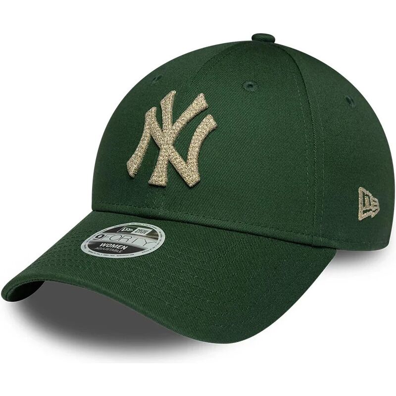 kepsar-bojd-gron-justerbart-band-9forty-metallic-fran-new-york-yankees-mlb-av-new-era