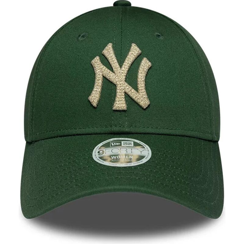 kepsar-bojd-gron-justerbart-band-9forty-metallic-fran-new-york-yankees-mlb-av-new-era