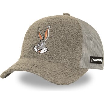 Kepsar böjd grå snapback LOO14 BUN Bugs Bunny Looney Tunes av Capslab