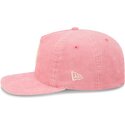 kepsar-bojd-rosa-justerbart-band-19twenty-precurved-corduroy-pastel-fran-los-angeles-dodgers-mlb-av-new-era