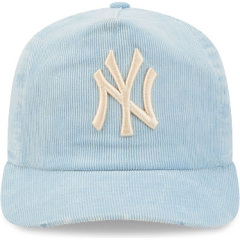kepsar-bojd-bla-justerbart-band-19twenty-precurved-corduroy-pastel-fran-new-york-yankees-mlb-av-new-era