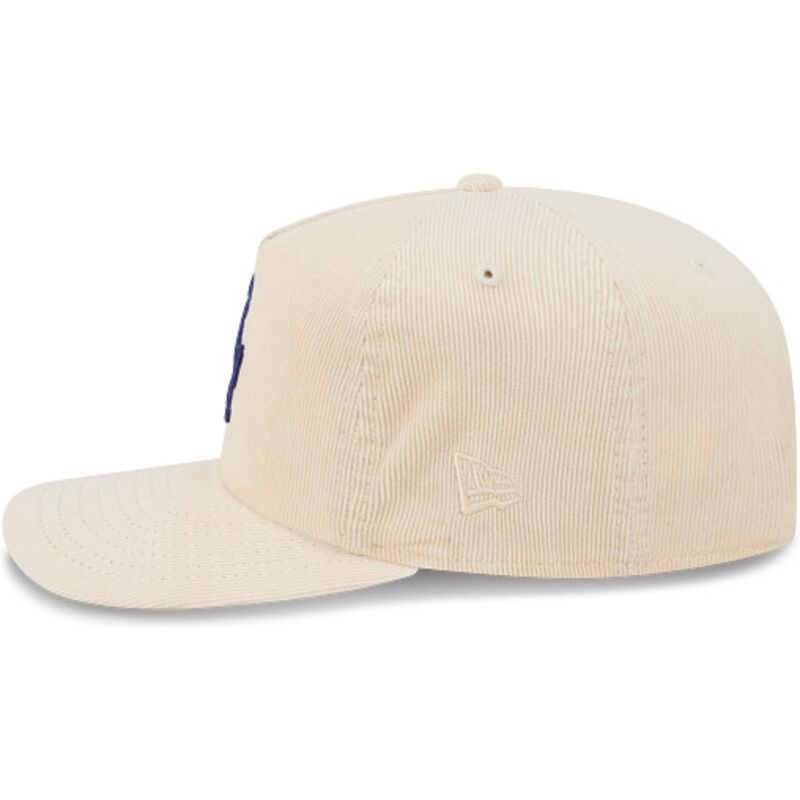 kepsar-bojd-beige-justerbart-band-19twenty-precurved-corduroy-pastel-fran-los-angeles-dodgers-mlb-av-new-era