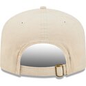 kepsar-bojd-beige-justerbart-band-19twenty-precurved-corduroy-pastel-fran-los-angeles-dodgers-mlb-av-new-era