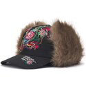 kepsar-bojd-svart-justerad-crawling-trapper-av-ed-hardy