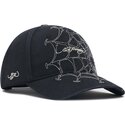 kepsar-bojd-svart-justerbart-band-spiderweb-av-ed-hardy