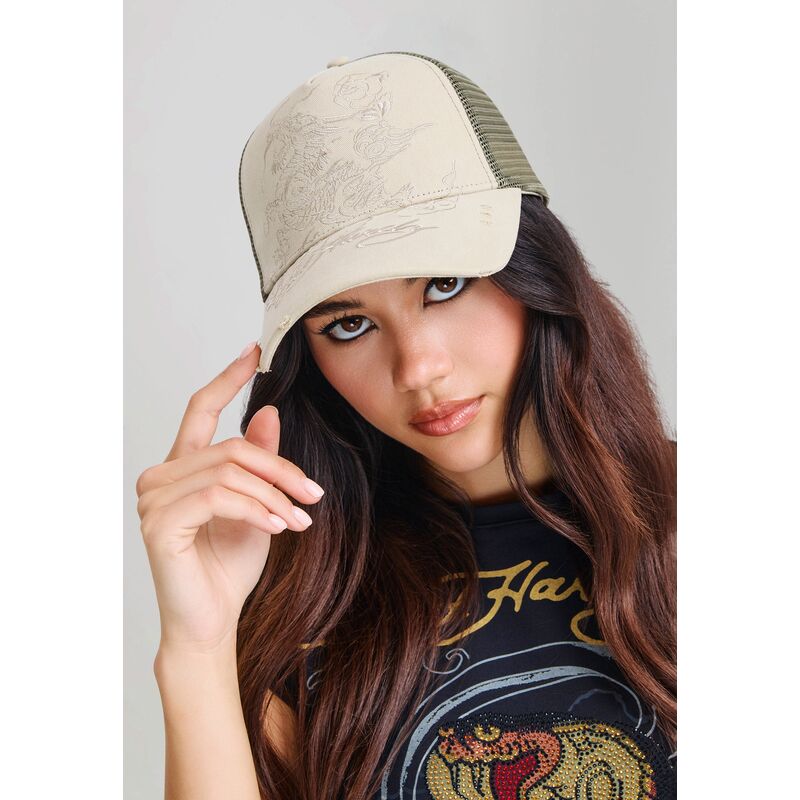 kepsar-bojd-khaki-snapback-outline-av-ed-hardy