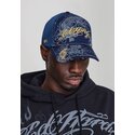 kepsar-bojd-marinbla-snapback-outline-dragons-av-ed-hardy