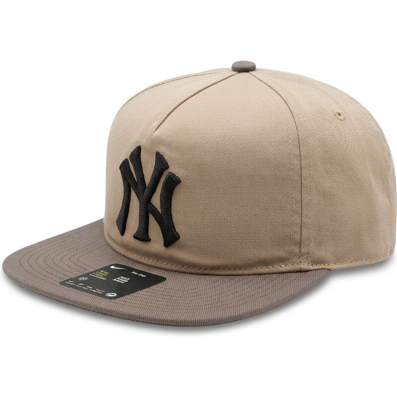 kepsar-platt-beige-justerbart-band-pro-unstructured-5-panel-fran-new-york-yankees-mlb-av-nike