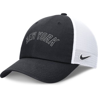 Kepsar böjd marinblå justerbart band Club Unstructured NY från New York Yankees MLB av Nike