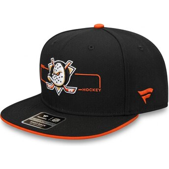 Kepsar platt svart snapback Structured från Anaheim Ducks NHL av Fanatics
