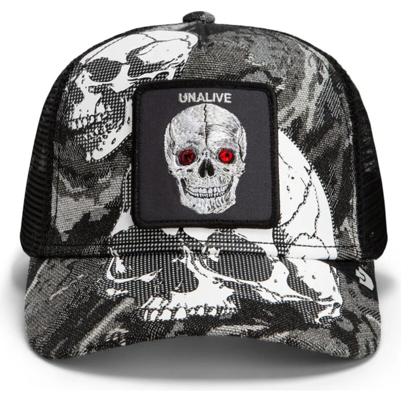 kepsar-bojd-svart-snapback-bone-head-unalive-the-farm-goorin-bros
