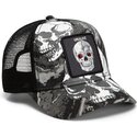 kepsar-bojd-svart-snapback-bone-head-unalive-the-farm-goorin-bros