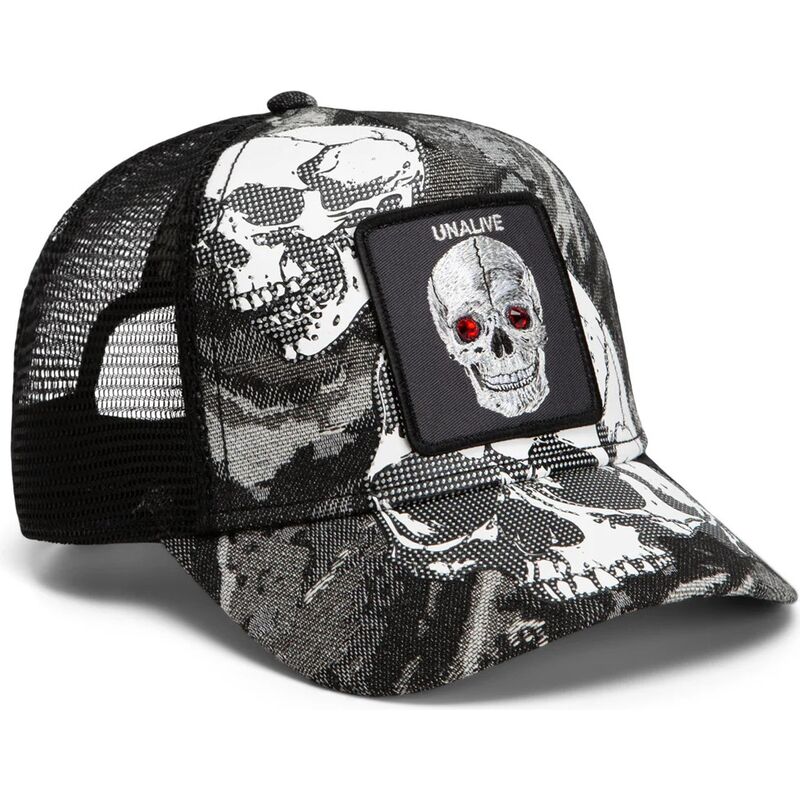 kepsar-bojd-svart-snapback-bone-head-unalive-the-farm-goorin-bros