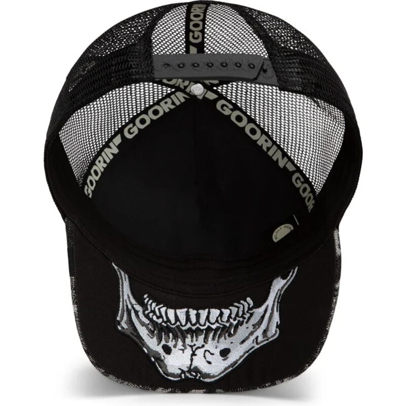 kepsar-bojd-svart-snapback-bone-head-unalive-the-farm-goorin-bros