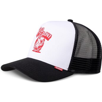 Kepsar böjd svart snapback HFT Toucan av Djinns