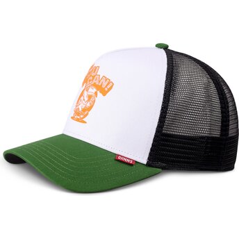 Kepsar böjd grön snapback HFT Toucan av Djinns
