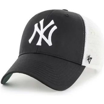 47 Brand's svarta truckerkeps för MLB New York Yankees