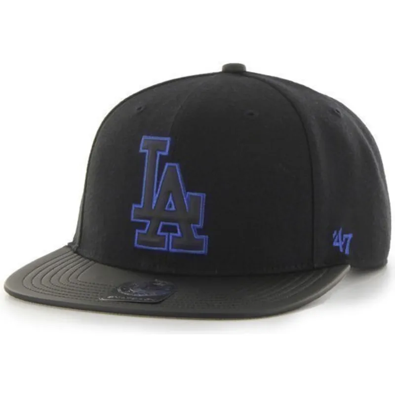 kepsar-plana-svart-snapback-lisa-fran-los-angeles-dodgers-mlb-av-47-brand