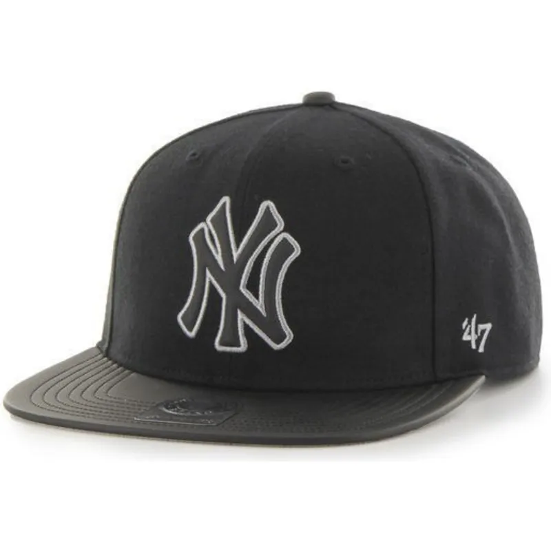 kepsar-plana-svart-snapback-fran-new-york-yankees-mlb-av-47-brand