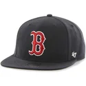 morkbla-slat-snapback-keps-mlb-boston-red-sox-fran-47-brand