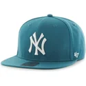 kepsar-plana-gron-snapback-lisa-fran-new-york-yankees-mlb-av-47-brand