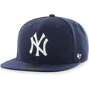 marinbla-platt-keps-snapback-enfargad-mlb-new-york-yankees-av-47-brand