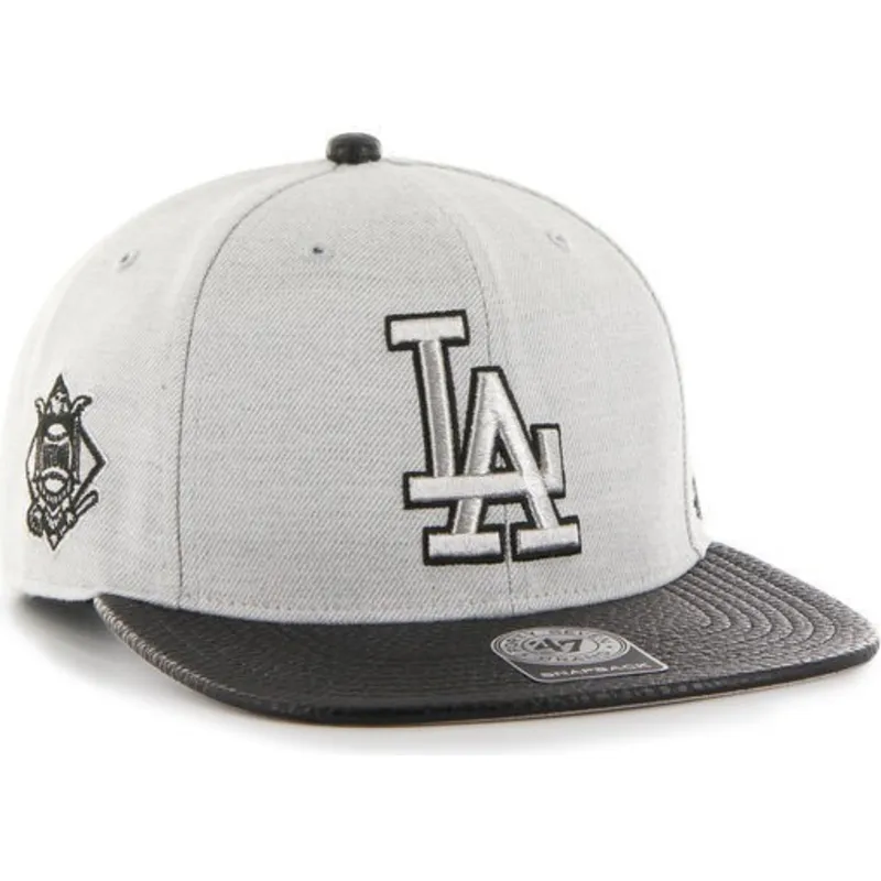 kepsar-plana-gra-snapback-lisa-lateral-fran-los-angeles-dodgers-mlb-av-47-brand kepsar-plana-gra-snapback-lisa-lateral-fran-los-angeles-dodgers-mlb-av-47-brand