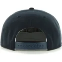 morkbla-platt-snapback-keps-med-cleveland-indians-mlb-sidologo-fran-47-brand