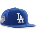 bla-platt-snapback-keps-med-mlb-los-angeles-dodgers-sidologo-fran-47-brand