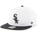 kepsar-plana-vit-snapback-lisa-lateral-fran-chicago-white-sox-mlb-av-47-brand