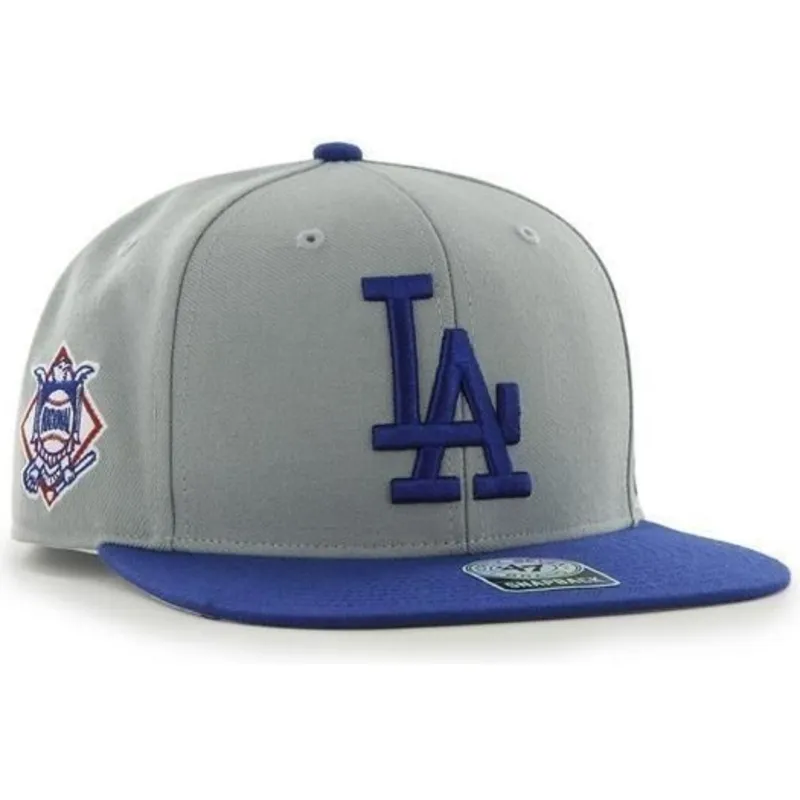 kepsar-plana-gra-snapback-lisa-lateral-fran-los-angeles-dodgers-mlb-av-47-brand kepsar-plana-gra-snapback-lisa-lateral-fran-los-angeles-dodgers-mlb-av-47-brand