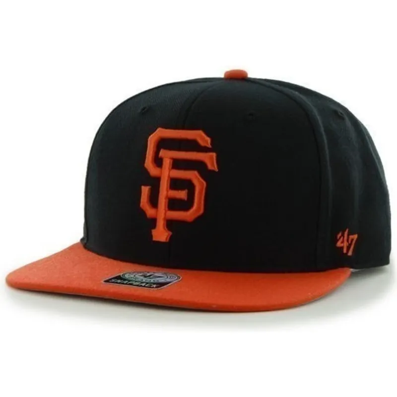 kepsar-plana-svart-snapback-lisa-lateral-fran-san-francisco-giants-mlb-av-47-brand