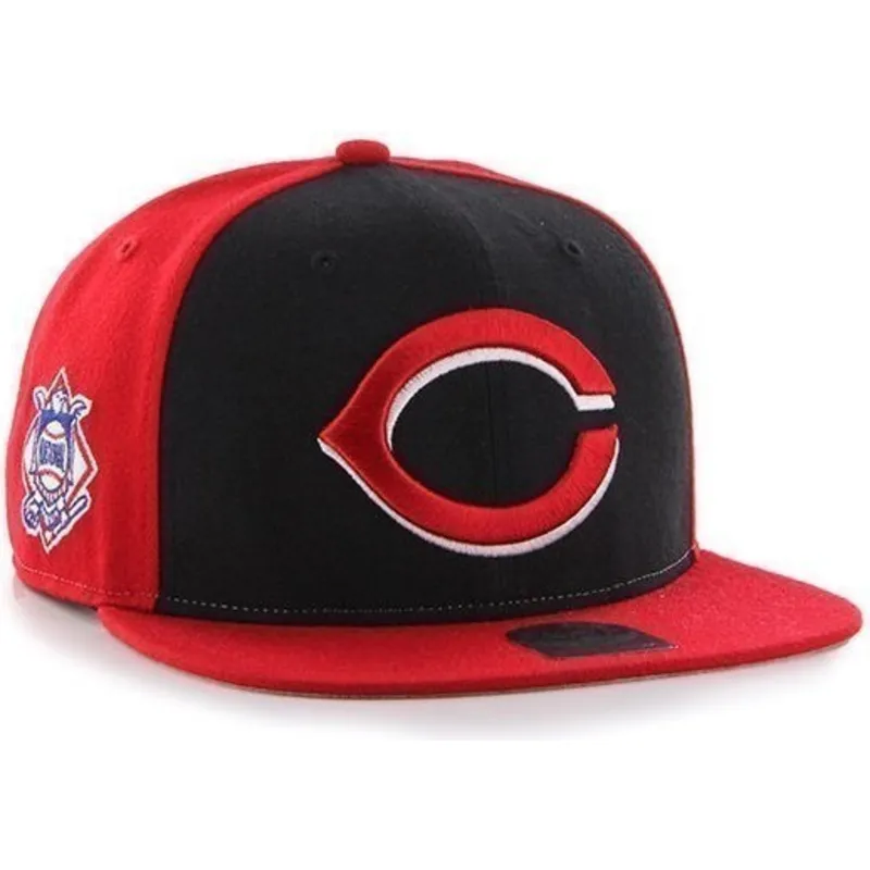 kepsar-plana-rod-snapback-lisa-lateral-fran-cincinnati-reds-mlb-av-47-brand