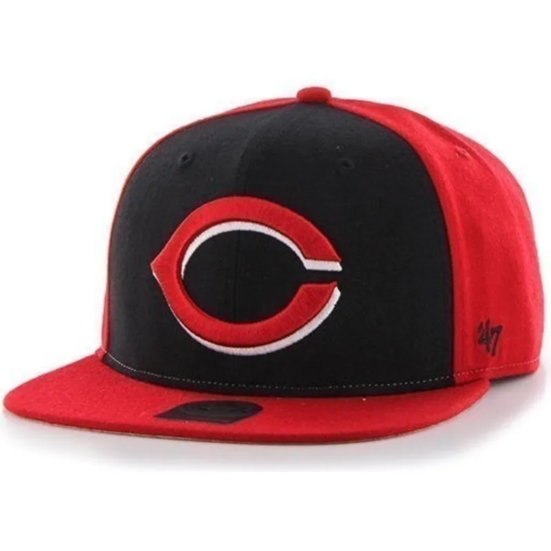 kepsar-plana-rod-snapback-lisa-lateral-fran-cincinnati-reds-mlb-av-47-brand