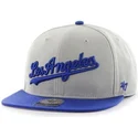 gra-platt-snapback-keps-med-sidologga-fran-mlb-los-angeles-dodgers-av-47-brand