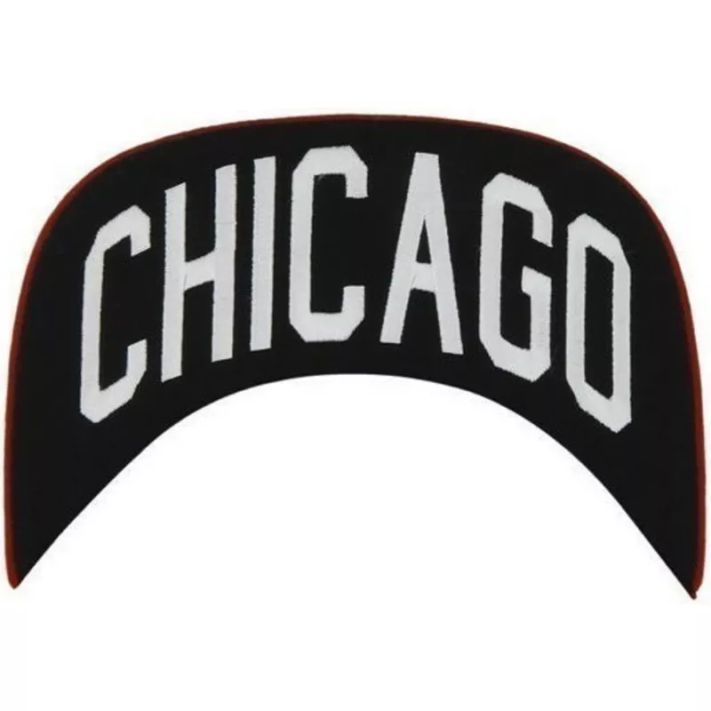 47-brand-flat-brim-nhl-chicago-blackhawks-smooth-red-snapback-cap