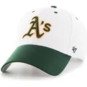 kepsar-curva-vit-justerbart-band-fran-oakland-athletics-mlb-av-47-brand