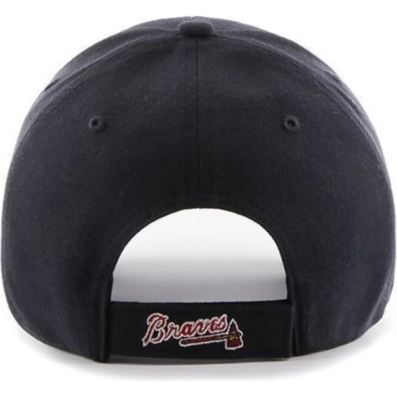 kepsar-curva-marinbla-justerbart-band-lisa-fran-atlanta-braves-mlb-av-47-brand