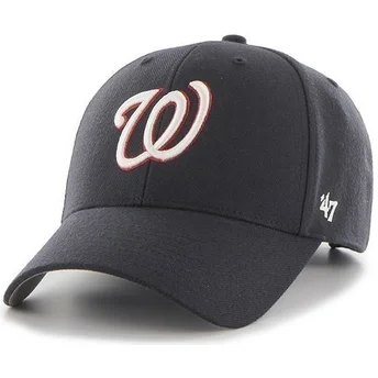 keps-med-bojd-skarm-marinbla-enfargad-mlb-washington-nationals-fran-47-brand