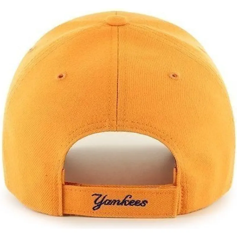 kepsar-curva-gul-justerbart-band-lisa-fran-new-york-yankees-mlb-av-47-brand