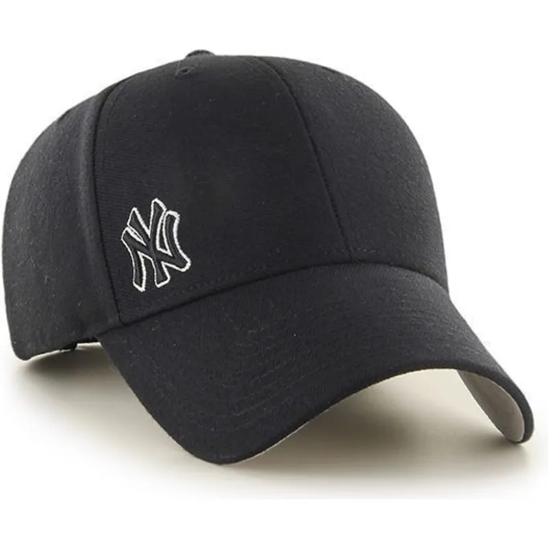 kepsar-curva-svart-justerbart-band-lisa-pequeno-fran-new-york-yankees-mlb-av-47-brand